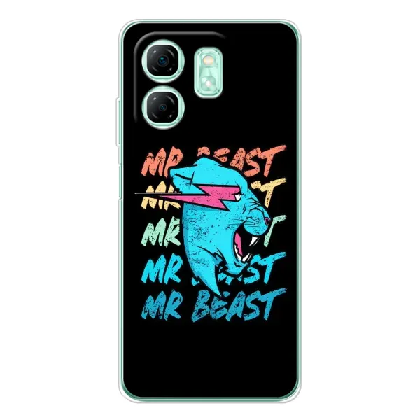 Чохол з принтом «logo Mr beast» для Infinix Smart 9 Чохол з принтом «logo Mr beast» для Infinix Smart 9