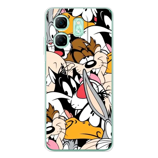 Чехол с принтом «Looney Tunes» для Infinix Smart 9 Чехол с принтом «Looney Tunes» для Infinix Smart 9