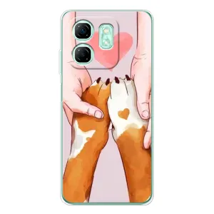 Чехол с принтом «Любовь к собакам» для Infinix Smart 9