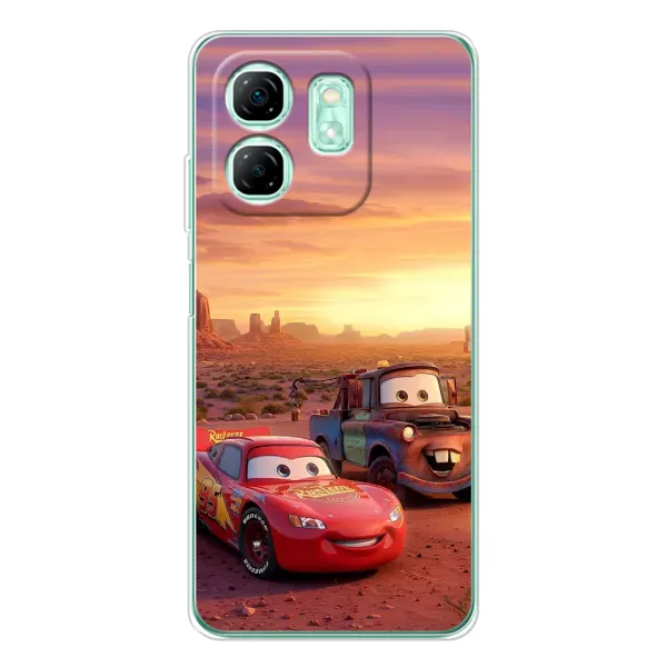 Чохол з принтом «Маквін та Сирник» для Infinix Smart 9 Чохол з принтом «Маквін та Сирник» для Infinix Smart 9