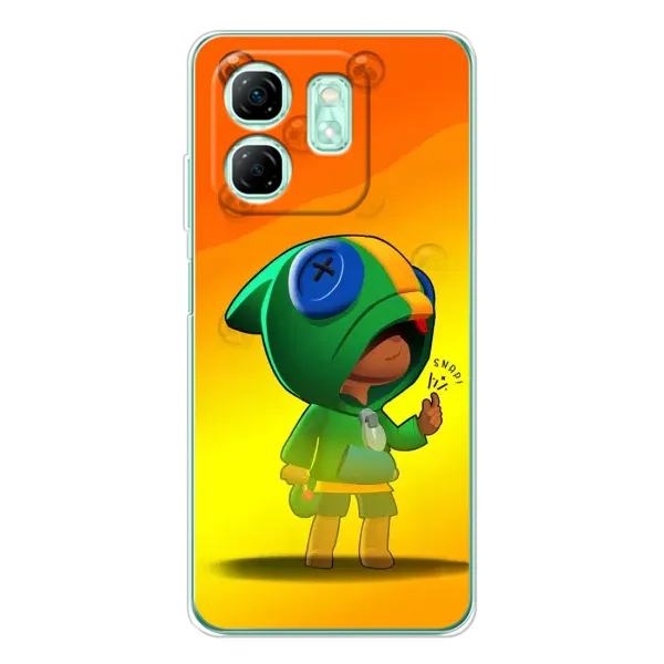 Чехол с принтом «Мальчик Леон» для Infinix Smart 9