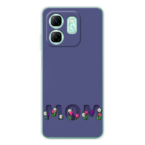 Чохол з принтом «Мама в квітах» для Infinix Smart 9