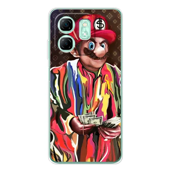 Чехол с принтом «Mario LV» для Infinix Smart 9 Чехол с принтом «Mario LV» для Infinix Smart 9