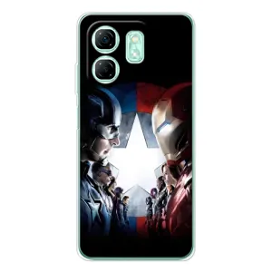 Чехол с принтом «Марвел стайл» для Infinix Smart 9
