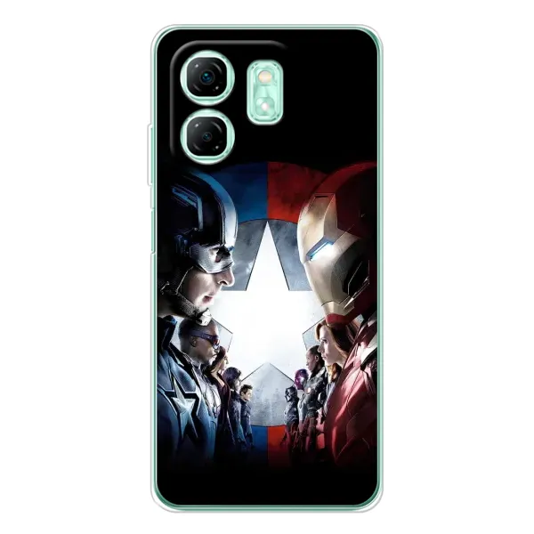 Чехол с принтом «Марвел стайл» для Infinix Smart 9 Чехол с принтом «Марвел стайл» для Infinix Smart 9