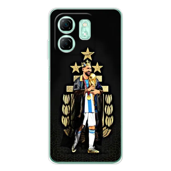 Чехол с принтом «Месси Король» для Infinix Smart 9 Чехол с принтом «Месси Король» для Infinix Smart 9