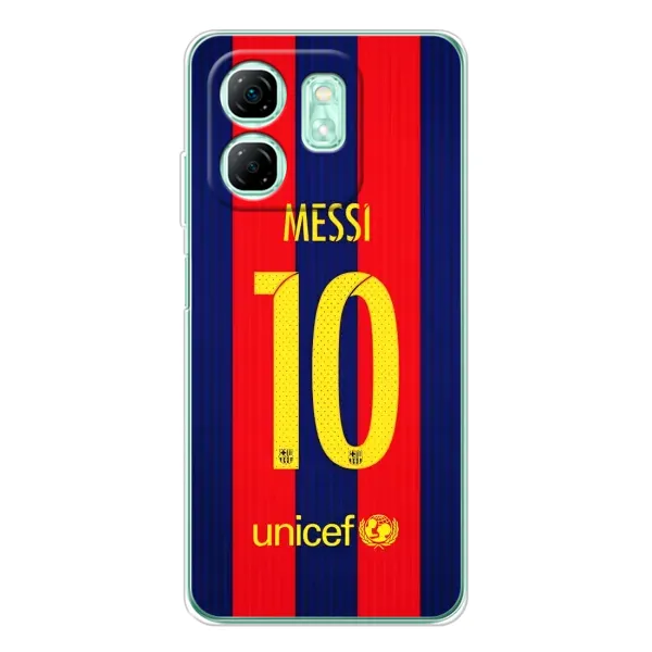 Чохол з принтом «Messi Barca 10» для Infinix Smart 9 Чохол з принтом «Messi Barca 10» для Infinix Smart 9
