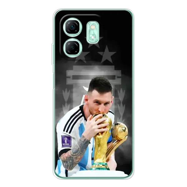 Чехол с принтом «Месси Чемпион» для Infinix Smart 9 Чехол с принтом «Месси Чемпион» для Infinix Smart 9