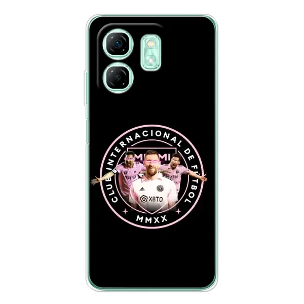 Чехол с принтом «Месси в лого» для Infinix Smart 9