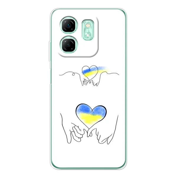 Чехол с принтом «Мир Украине» для Infinix Smart 9