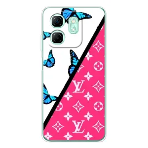 Чехол с принтом «Мода LV» для Infinix Smart 9