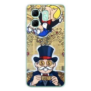 Чехол с принтом «Монополия Мен» для Infinix Smart 9