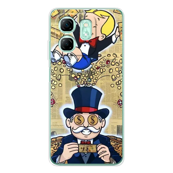 Чехол с принтом «Монополия Мен» для Infinix Smart 9 Чехол с принтом «Монополия Мен» для Infinix Smart 9