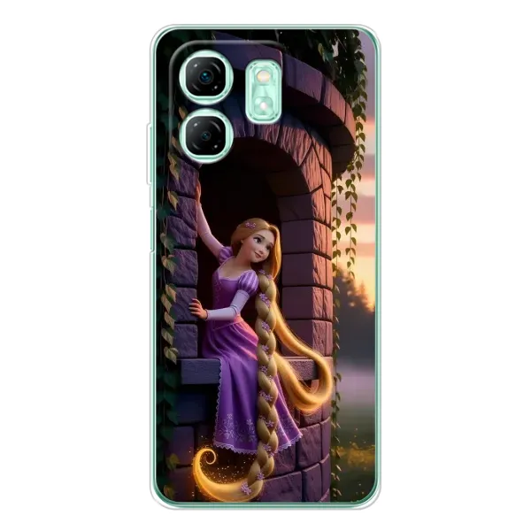 Чохол з принтом «Рапунцель на вежі» для Infinix Smart 9 Чохол з принтом «Рапунцель на вежі» для Infinix Smart 9