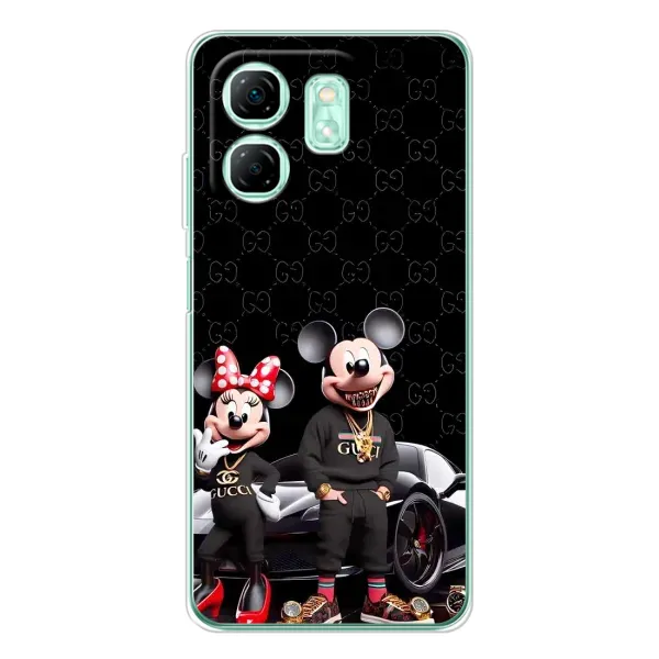 Чехол с принтом «Семья Маусов» для Infinix Smart 9