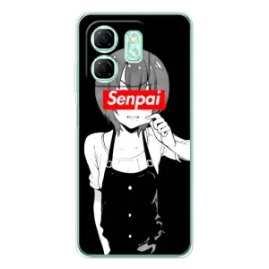 Чехол с принтом «Senpai» для Infinix Smart 9