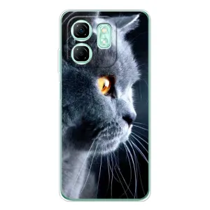 Чохли з Котиками для Infinix Smart 9 (VPrint) (Сірий Кіт)