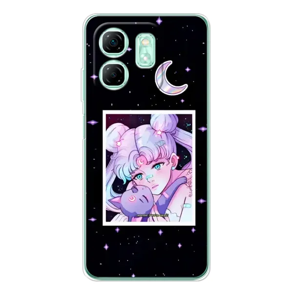 Чехол с принтом «Сейлор Мун» для Infinix Smart 9 Чехол с принтом «Сейлор Мун» для Infinix Smart 9