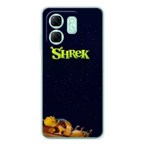 Чохол з мультфільмом Шрек на Infinix Smart 9 (Відпочиваючий Шрек)