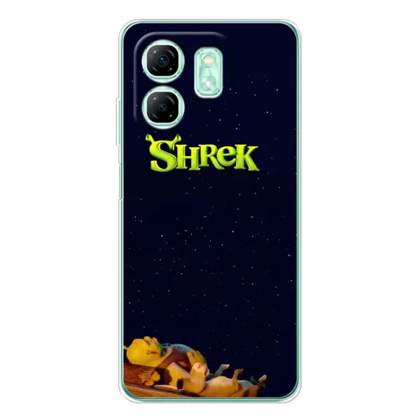 Чехол с принтом «Отдыхающий Шрек» для Infinix Smart 9 Чехол с принтом «Отдыхающий Шрек» для Infinix Smart 9
