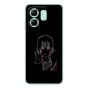 Чехол с принтом «силуэт Итачи» для Infinix Smart 9