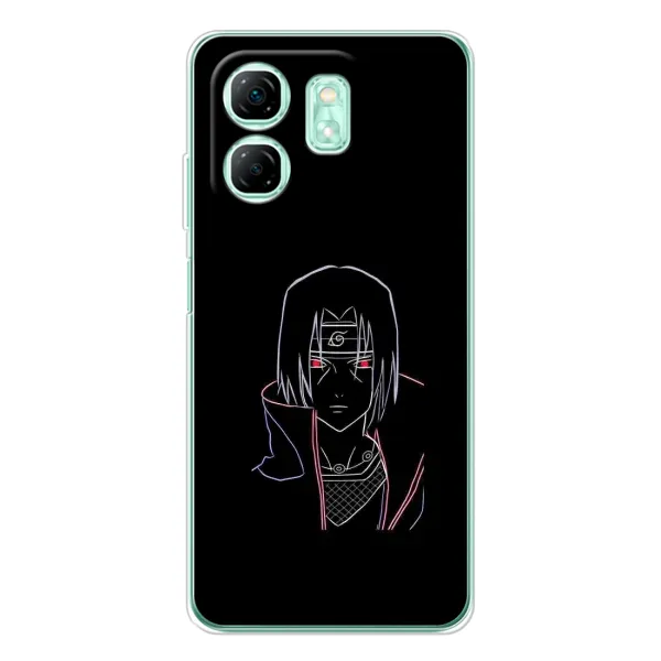 Чехол с принтом «силуэт Итачи» для Infinix Smart 9