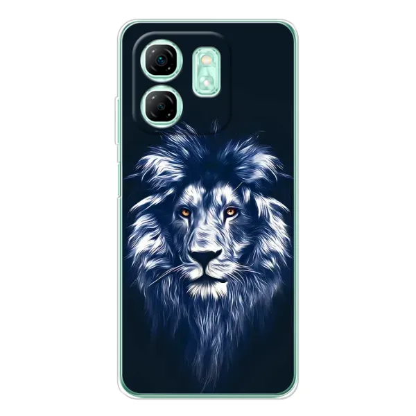 Чехол с принтом «Синий Лев» для Infinix Smart 9 Чехол с принтом «Синий Лев» для Infinix Smart 9