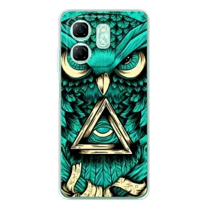 Чохол з пташками на Infinix Smart 9 (VPrint) (Сова з оком)