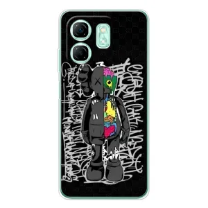 Чехол с принтом «Стиль Bearbrick» для Infinix Smart 9