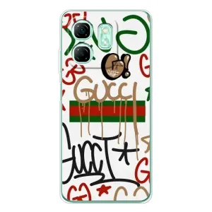 Чехол с принтом «Стиль GUUCI» для Infinix Smart 9