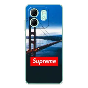 Чехол с принтом «Стиль Supreme» для Infinix Smart 9