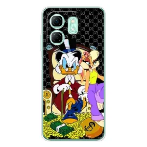 Чехли для Infinix Smart 9 - Скрудж МакДак Louis Vuitton (PREMIUMPrint) (Стильна Утка)