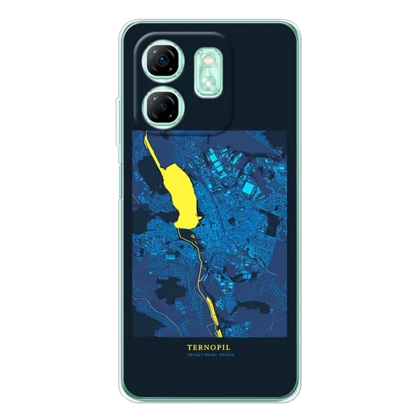 Чехол с принтом «Тернополь» для Infinix Smart 9