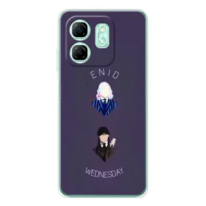 Чохли Венсдей на Infinix Smart 9 Уенсдей (AlphaPrint) (Венздей і подруга)