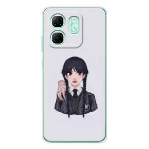 Чохли Венсдей на Infinix Smart 9 Уенсдей (AlphaPrint) (Венздей і Річ)
