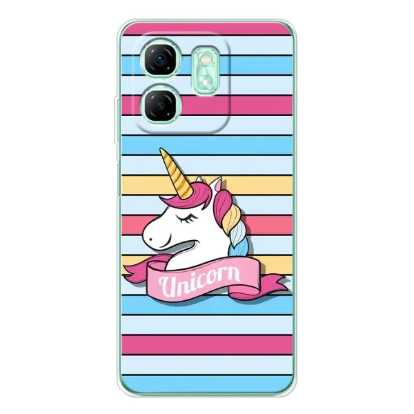 Чехол с принтом «Unicorn» для Infinix Smart 9 Чехол с принтом «Unicorn» для Infinix Smart 9