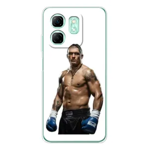 Чехол с принтом «Усик на белом» для Infinix Smart 9