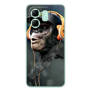 Чехол с принтом «В наушниках» для Infinix Smart 9