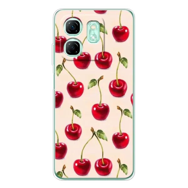 Чехол с принтом «Вишня» для Infinix Smart 9 Чехол с принтом «Вишня» для Infinix Smart 9