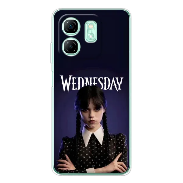 Чехол с принтом «Wednesday» для Infinix Smart 9 Чехол с принтом «Wednesday» для Infinix Smart 9