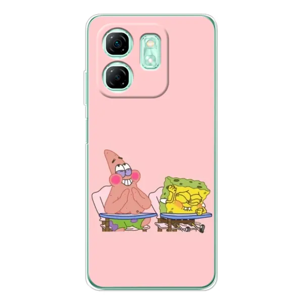 Чохол з принтом «За партою» для Infinix Smart 9 Чохол з принтом «За партою» для Infinix Smart 9