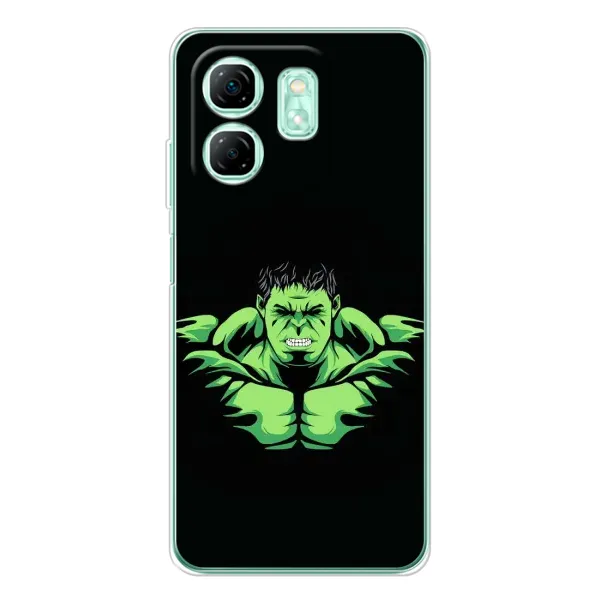 Чехол с принтом «Зелёный Халк» для Infinix Smart 9 Чехол с принтом «Зелёный Халк» для Infinix Smart 9