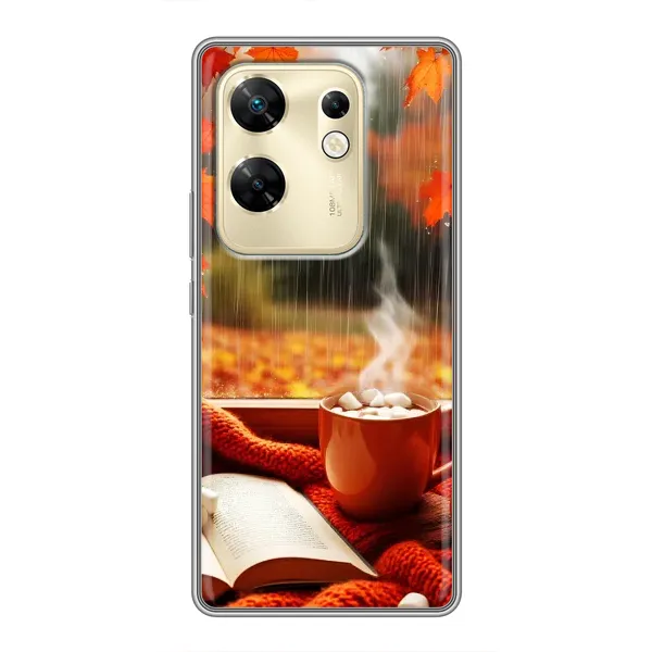 Чехол с принтом «Кофе и дождь» для Infinix Zero 30 Чехол с принтом «Кофе и дождь» для Infinix Zero 30
