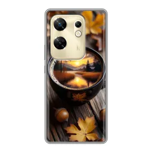 Чехол с принтом «Темный кофе» для Infinix Zero 30