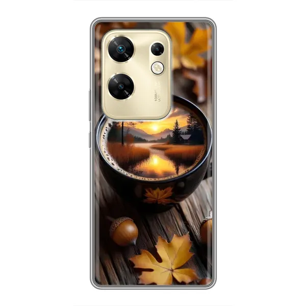 Чехол с принтом «Темный кофе» для Infinix Zero 30 Чехол с принтом «Темный кофе» для Infinix Zero 30
