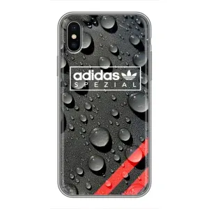 Чехол с принтом «Адидас принт» для iPhone X