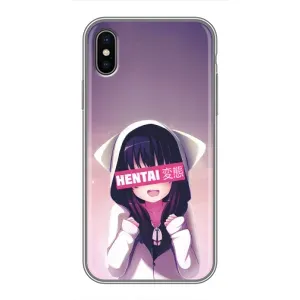 Чохол з принтом «Hentai chan» для iPhone X