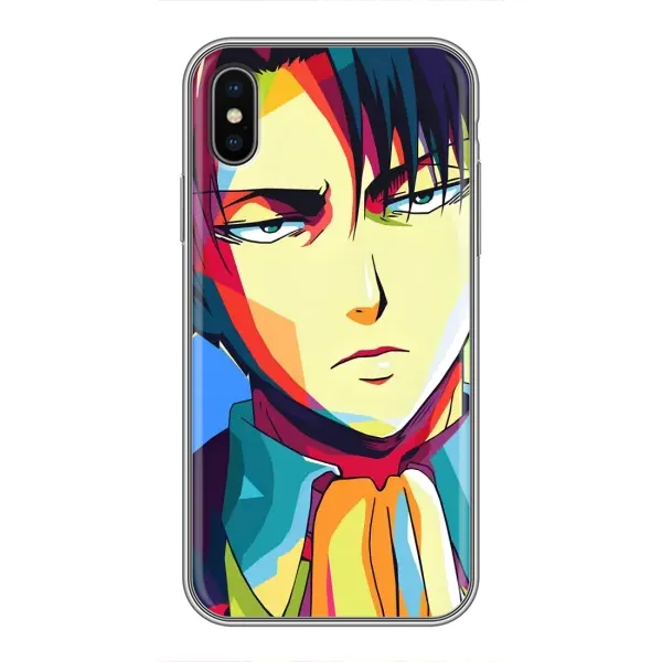 Чохол з принтом «Леві Аккерман» для iPhone X Чохол з принтом «Леві Аккерман» для iPhone X