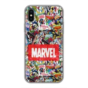 Чехол с принтом «Марвел комиксы» для iPhone X