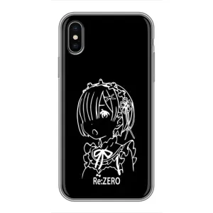 Чохол з принтом «Re: Zero» для iPhone X
